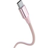 Swissten kabel USB/USB-C, TEXTILE II, 3A, 60W, 480 Mb/s, 1,5m rozi | shoptok.hr