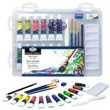 Royal & Langnickel Set akrilnih boja Essentials u kovčegu - 21 dijelni (set Royal &) | Eponuda.ba
