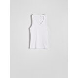 Reserved - Pamučni top - bijela | shoptok.hr
