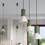 Sollux Zelena kovinska viseča svetilka ø 30 cm Niru – | Shoptok.si