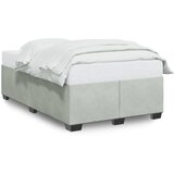 vidaXL Okvir za krevet svjetlosivi 120 x 200 cm baršunasti | shoptok.hr