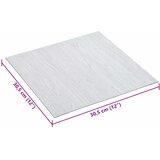  Samoljepljive Pločice za Pod 30,5 x 30,5 cm 20 pcs PVC Bijela | shoptok.hr