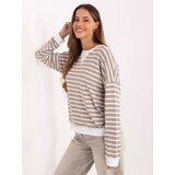 RELEVANCE Blouse-RV-BZ-A901.55-dark beige | Shoptok.si