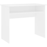  Radni stol bijeli 90 x 50 x 74 cm od konstruiranog drva | Eponuda.com