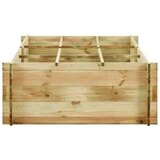 vidaXL povišena gredica za povrće impregnirana borovina 197x100x40 cm | shoptok.hr