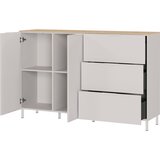 Germania Krem komoda u mat dekoru 151x98x40 cm Savoca – | shoptok.hr