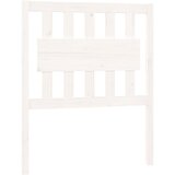  Uzglavlje za krevet bijelo 80,5x4x100 cm od masivne borovine | shoptok.hr
