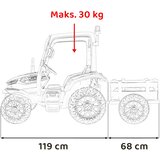 Traktor na akumulator s prikolicom BLAST - crveni | Eponuda.ba