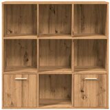 vidaXL Knjižna omara artisan hrast 98x29x97,5 cm inženirski les | Shoptok.si