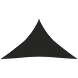 vidaXL Senčno jadro 160 g/m² črno 3x3x4,2 m HDPE Cene