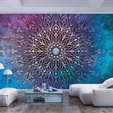  Samoljepljiva foto tapeta - Center (Blue) 245x175 Cijene