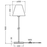 Ledvance podna lampa decor raffia 1xE27/15W/230V rafija | Eponuda.com