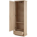 Støraa Garderobna omara v hrastovem dekorju 60x180 cm Binz – | Shoptok.si