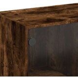 vidaXL Komoda boja dimljenog hrasta 102x37x75 5 cm konstruirano drvo | shoptok.hr