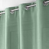 Douceur d intérieur Zelena satenasta zavesa 140x240 cm Shana – | Shoptok.si