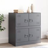 Maison Chic Komoda - Predalnik antracitna 67x39x73 cm jeklo, (21715565) | Shoptok.si