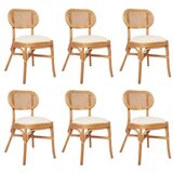  Jedilni stoli 6 kosov platno | Shoptok.si