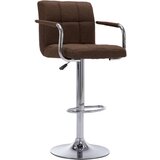 Furnova Barski stoli 2 kosa rjavo blago, (21948943) | Shoptok.si