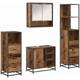vidaXL set namještaja za kupaonicu 4 pcs staro drvo 65 x 33 x 60 cm | shoptok.hr