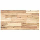  Plutajuće police 4 kom 100x40x4 cm Neobrađeno puno drvo akacije | Shoptok.si