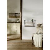 Landscape regal 60/35/17 cm naravne barve, črna | Shoptok.si