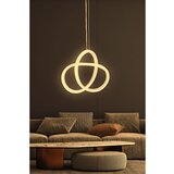 Opviq aurigae white-yellow light white chandelier Cene