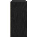  Regal za knjige crni hrasta 31x24x52 cm od konstruiranog drva | Eponuda.com