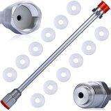 Rosfix SET PODALJŠEK ZA BRIZGALNO PIŠTOLO 50 CM – 290 BAR, 7/8" NAVOJ, 12 TESNIL | ZA TEŽKO DOSTOPNA MESTA, (5000073727) | Shoptok.si