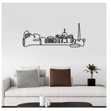 Wallity metalni ukras za zid city | Eponuda.com