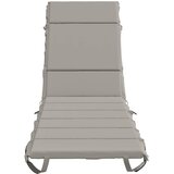  Jastučić za ležaljku GEMERT 100% poliester Siva 200 x 50 x 3 cm | shoptok.hr