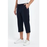 Dewberry 92406 Adjustable Elastic Waist Mens Capri-NAVY | Shoptok.si