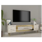 Hanah home tv polica Dekolp3 ephesus marble gold