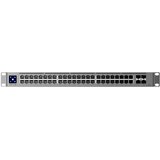 Ubiquiti 48-port, Layer 3 switch 2.5 GbE and PoE++ output, 16x 2.5 GbE ports including (8) PoE+ and (8) PoE++, 32x GbE ports including (24) PoE+ and (8) PoE++, 4x 10G SFP+ ports. Can power devices with up to 720W, it has power consumption of 100W (Excludi Cene