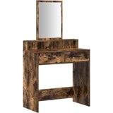  Toaletni stol s ladicama tamni hrast 79x41x140 cm | shoptok.hr
