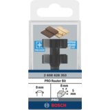 Bosch PRO glodalo za pera, Ø 25 x L 5, Prihvat 8 mm 2608628353 | Eponuda.com