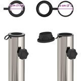  Stalak za suncobran za cijev promjera 40-50 mm 26.45 kg Siva | shoptok.hr