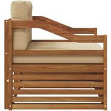  Set vanjskih sofa Čvrsto drvo akacije Prirodna | shoptok.hr