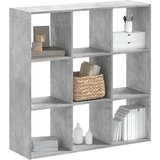  Regal za knjige boja betona 102x32x102 cm konstruirano drvo Cene