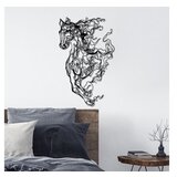 WALLXPERT dekorativni metalni zidni pribor crna boja cavallo 1 | ePonuda.com