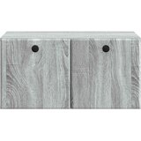 TV ormar za zid 59,5 x 41 x 30 cm Siva Sonoma Konstruirano drvo | shoptok.hr