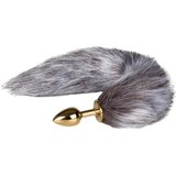 EasyToys - Fetish Collection Analni čep Fox Tail No. 5, zlatan | shoptok.hr