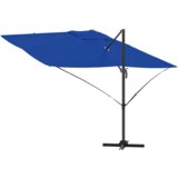 vidaXL Azurno modri senčnik s kandelabrom Azurno moder | Shoptok.si