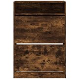 Ormarić za cipele s 2 ladice boja hrasta 80 x 34 x 116 cm | shoptok.hr
