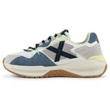 Munich Nizke superge 'Nexa' moder denim / siva / črna / off-bela | Shoptok.si