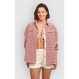 O'neill O'Riginals Superfleece Srajca white / red o / riginals stri | Shoptok.si