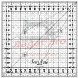 Texi lenjir za patchwork 16cm x16 cm u