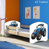  Otroška postelja ACMA z motivom, stranska sonoma 180x80 cm 42 Traktor | Shoptok.si