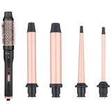 Venisymlis Palica za kodranje 5 v 1 s termalno krtačo in 4 keramičnimi sodi, (22096882) | Shoptok.si