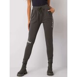 RELEVANCE Sweatpants-RV-DR-7076.21-dark khaki | Shoptok.si