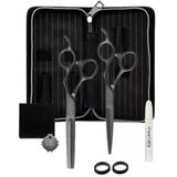  Makaze za šišanje Olivia Garden Silkcut Pro Matt Black Set – 5,75” + 6,35” | Eponuda.ba